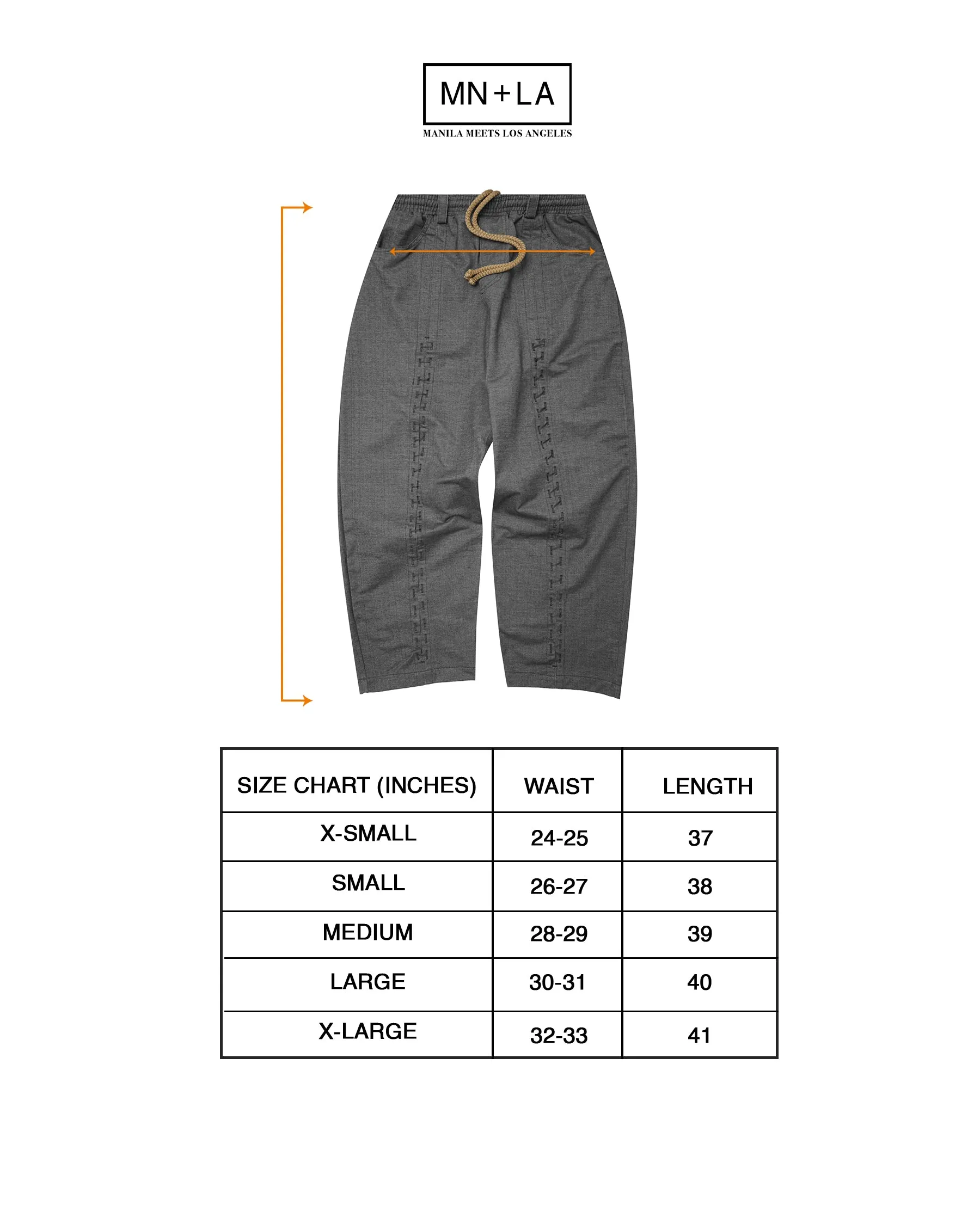 ANIKA PANTS IN GRAPHITE