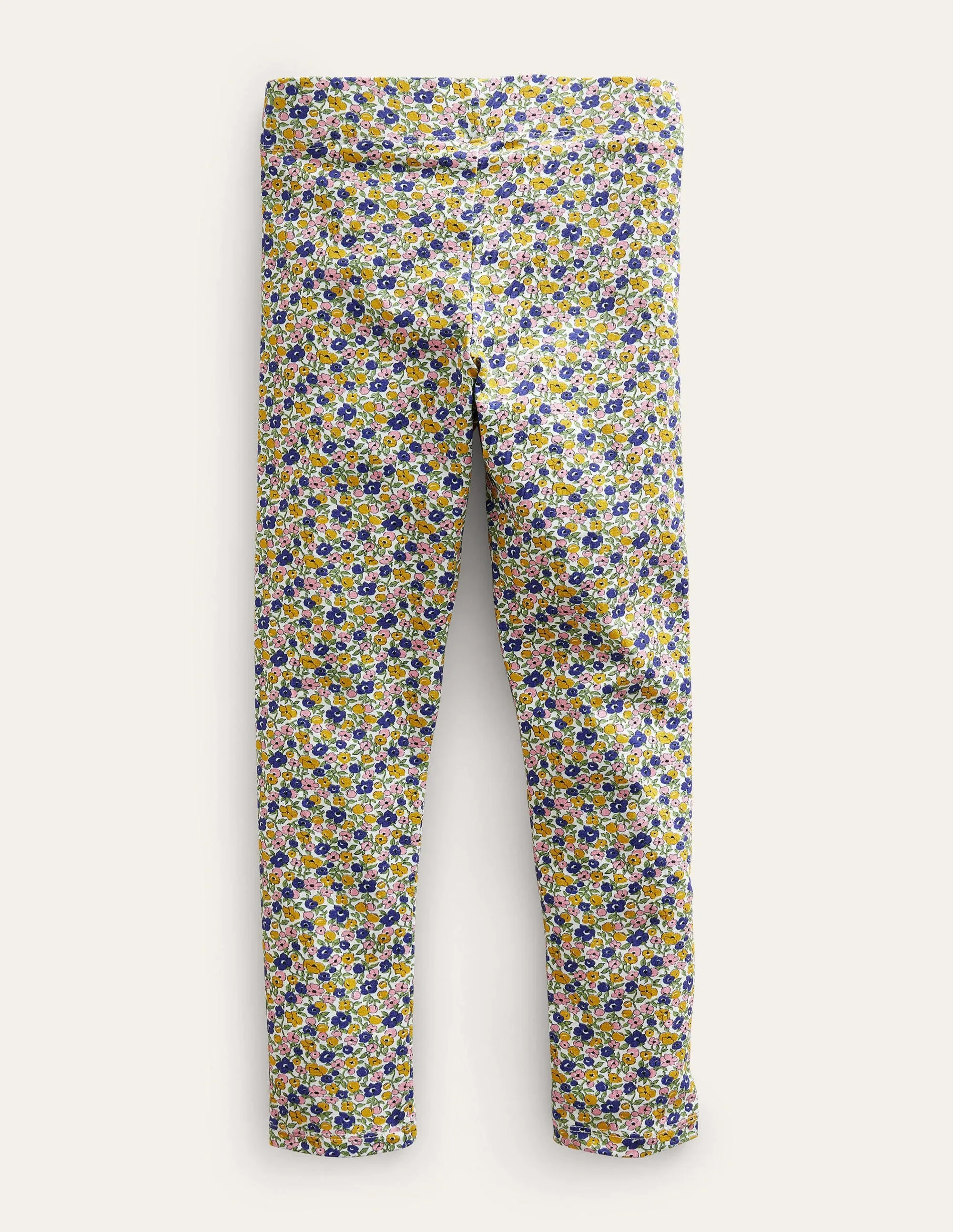 Appliqué Leggings-Multi Floral Butterfly