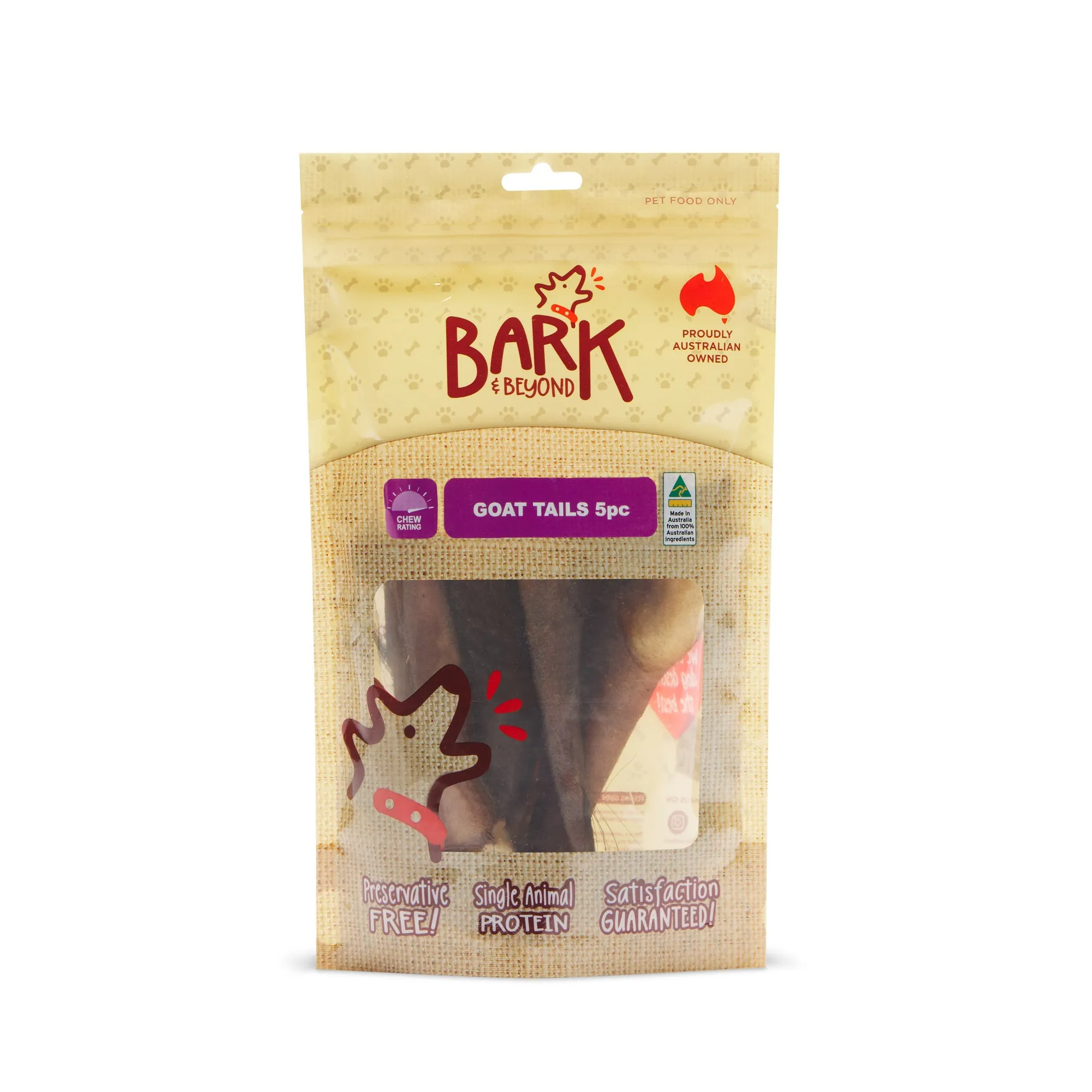Bark And Beyond Goat Tails Dog Treats