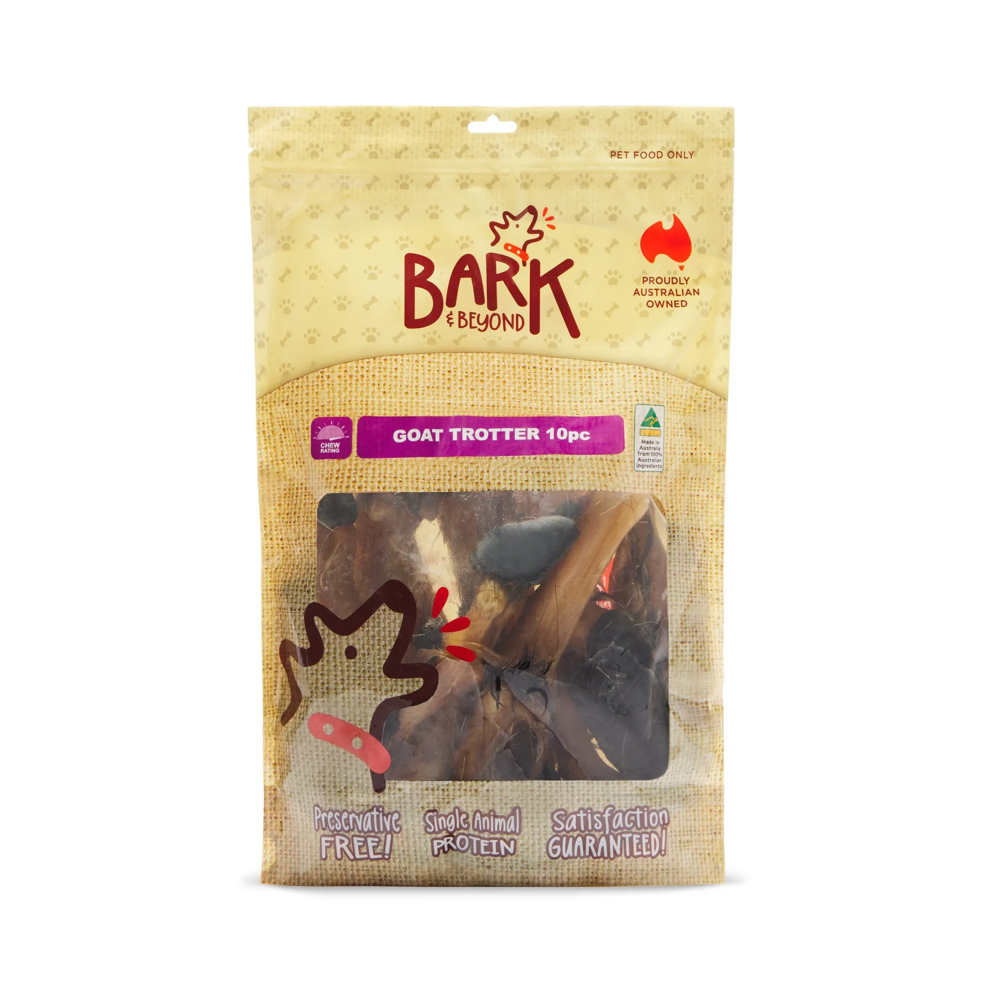 Bark And Beyond Goat Trotter Dog Treats