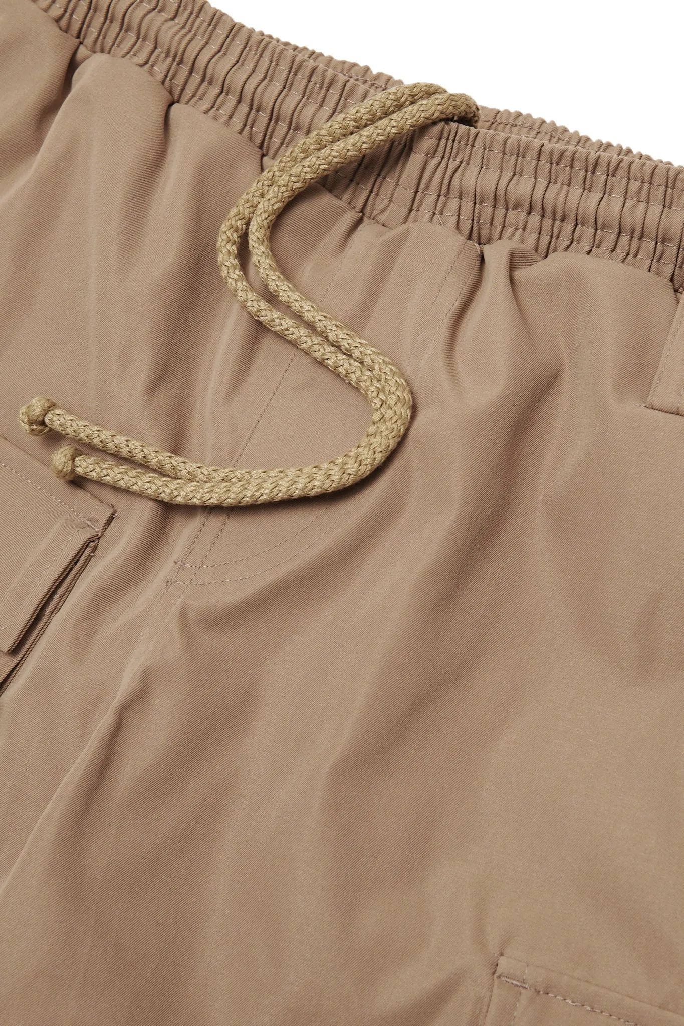 CHAMPAGNE 7 POCKET TWILL SHORTS
