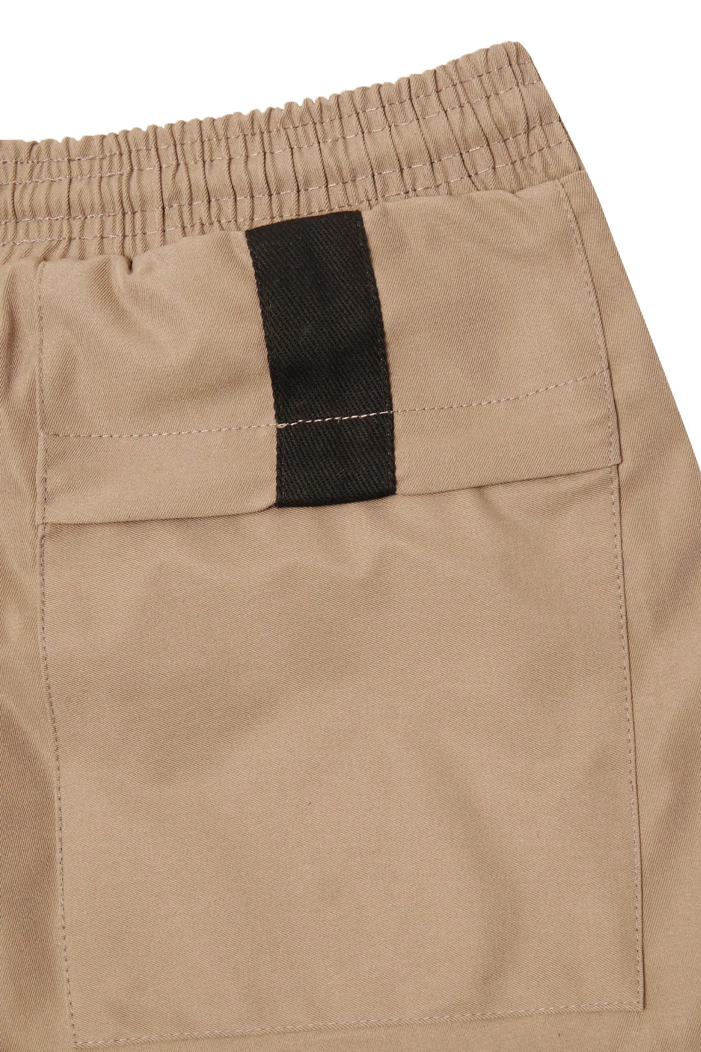 CHAMPAGNE 7 POCKET TWILL SHORTS