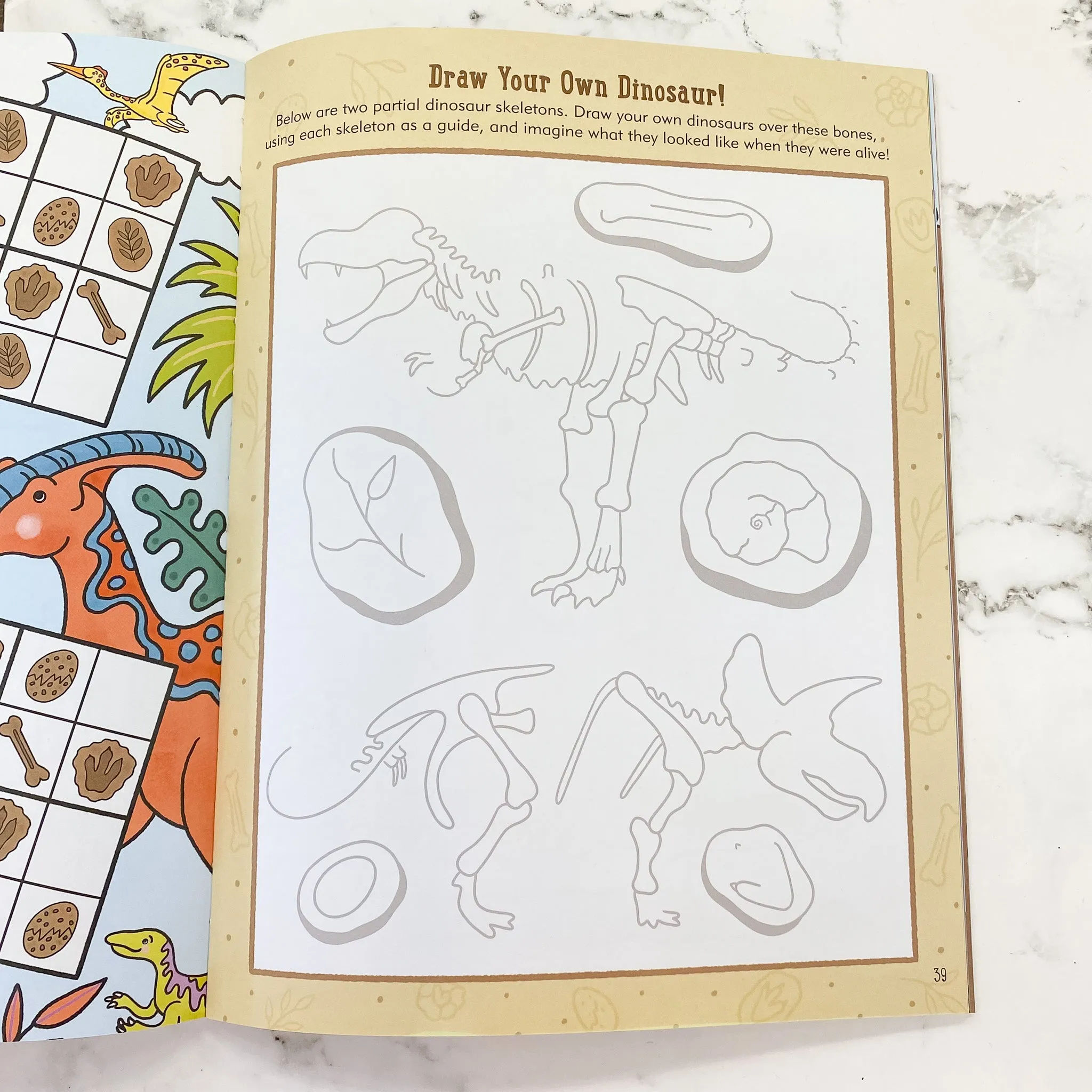 Dinosaur Activity Book