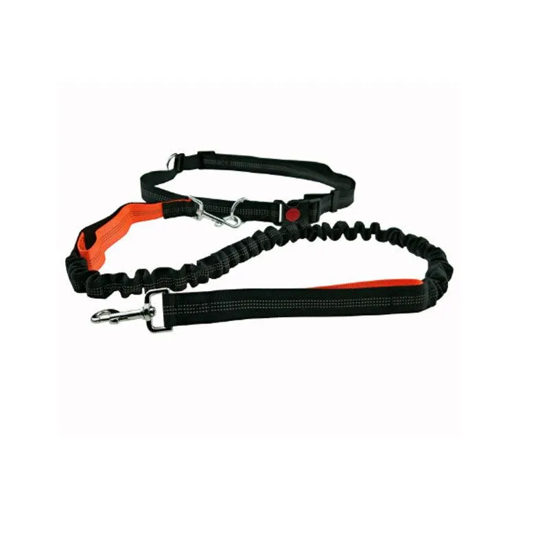 Elastic Dog's Leash with Waist Rope