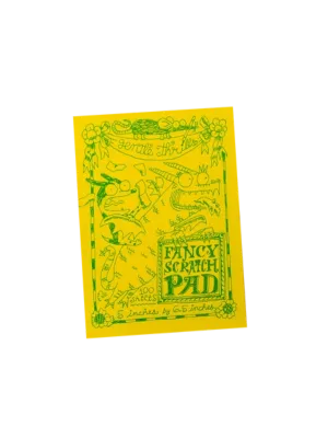 Fancy Scratch Pad - Yellow