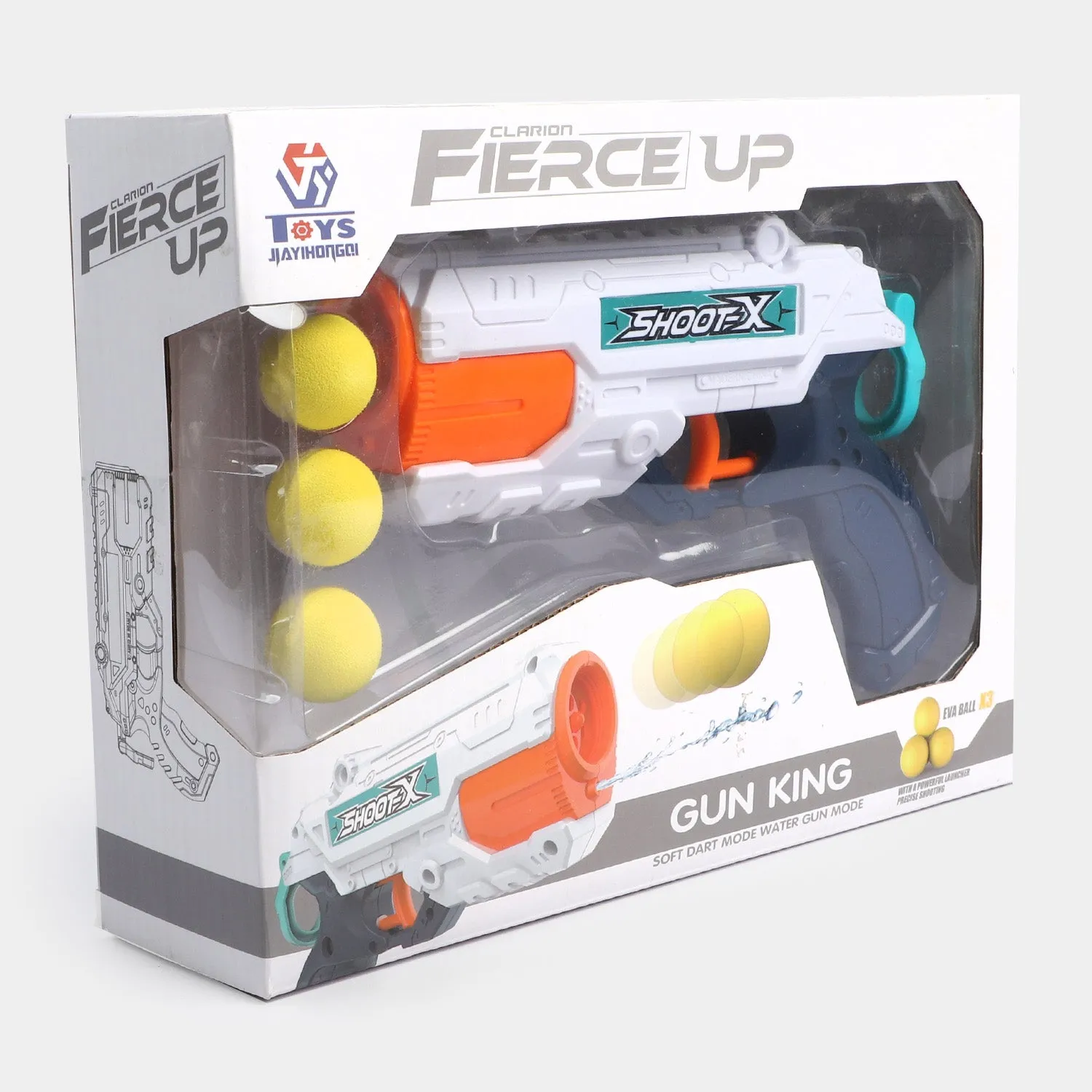 Fierce Up Soft Blaster Toy For kids