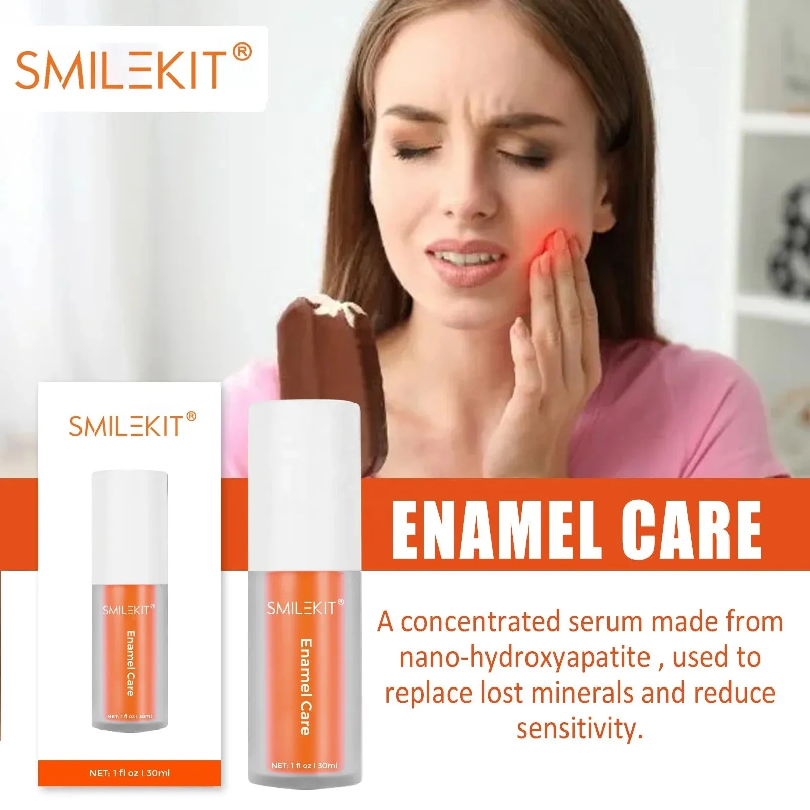 HiSmile Ultra Healing Tooth Sensitivity Enamel Care- Cavity Repair and Remineralization