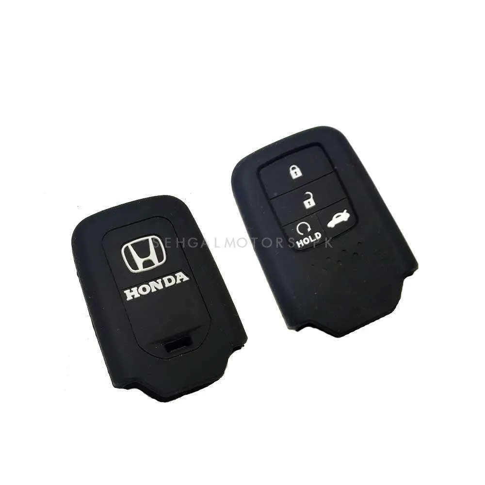 Honda Civic PVC Silicone Protection Key Cover 4 Button - Model 2017-2021