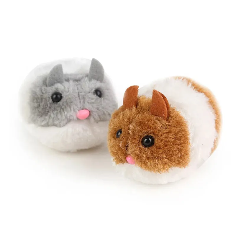 Interactive Plush Mouse Toy for Cats