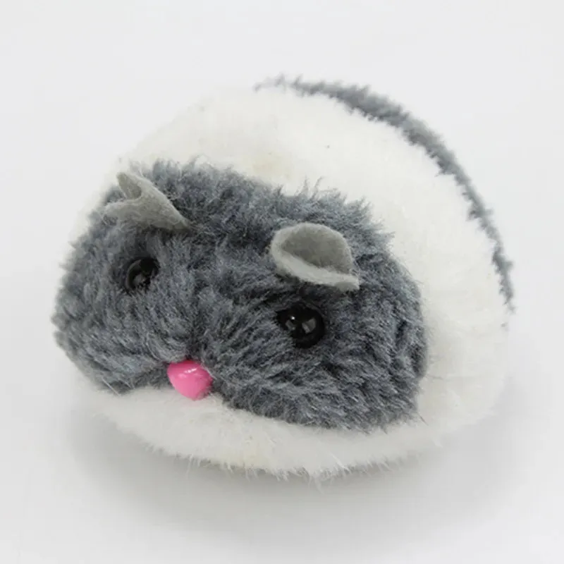 Interactive Plush Mouse Toy for Cats