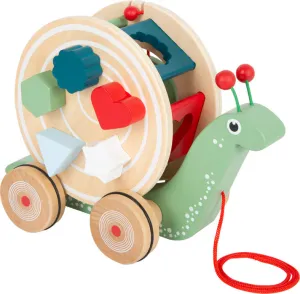 Legler Pull Along Shape Fitting Snail