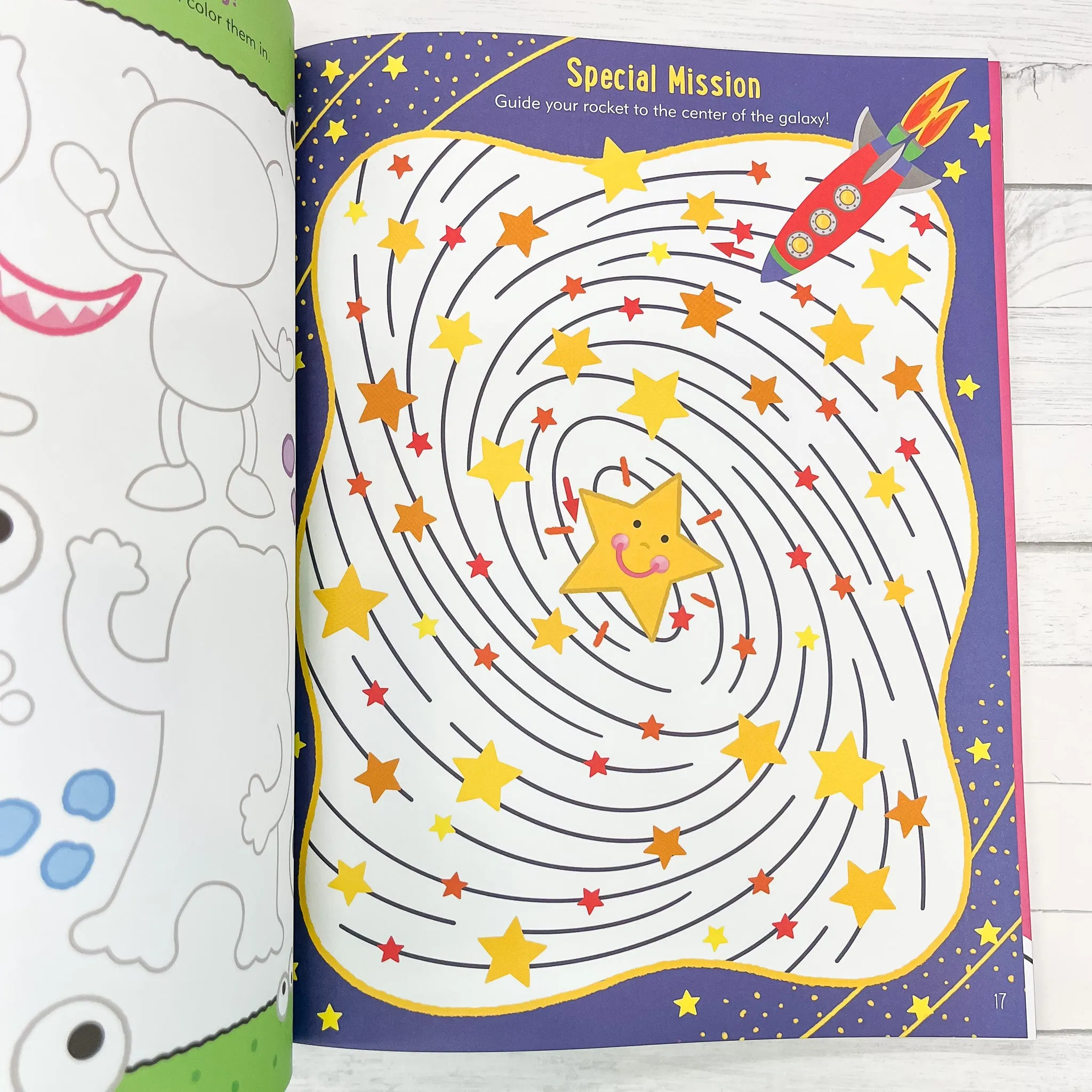 Outer Space Activity Book