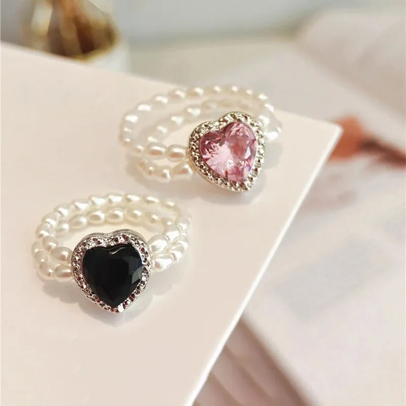 Pearl Bead Rings