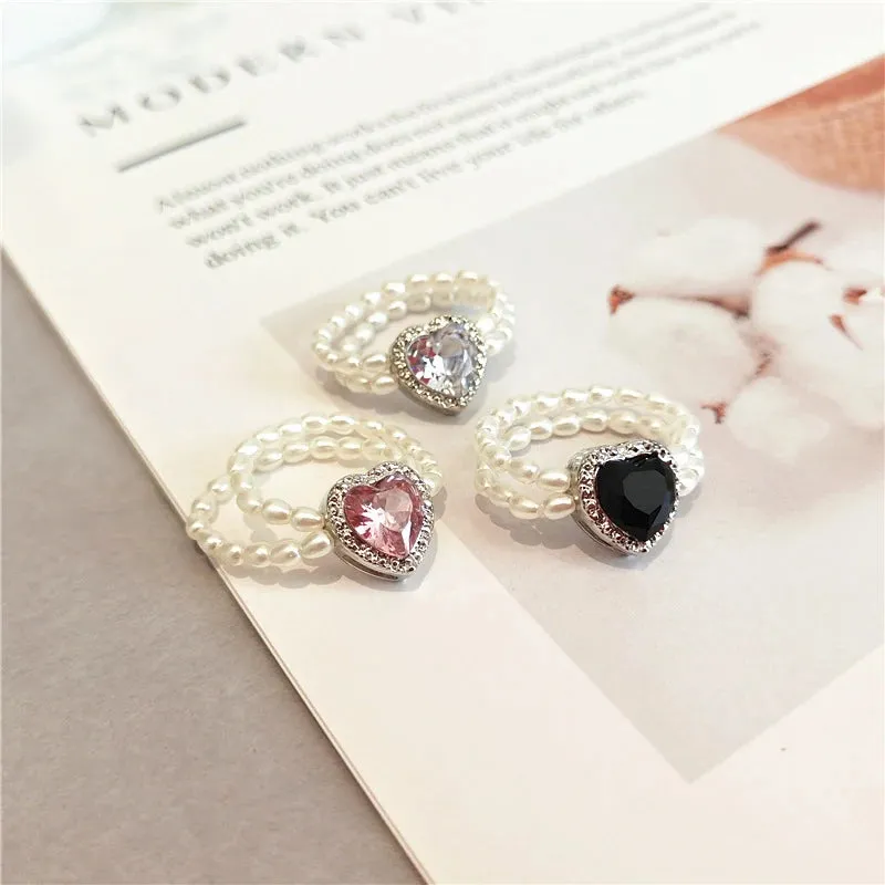 Pearl Bead Rings