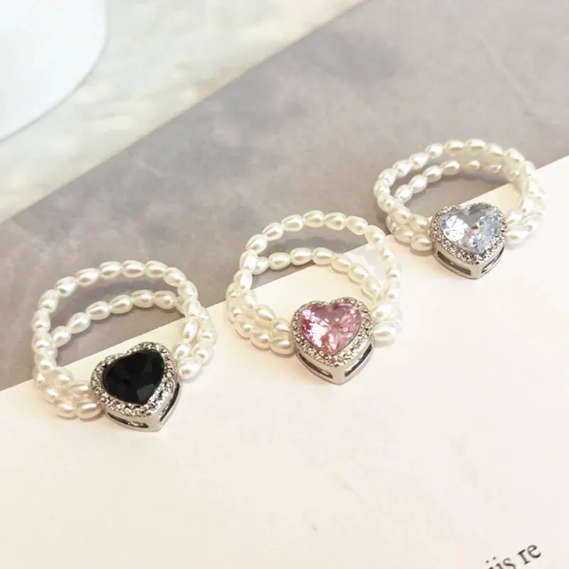 Pearl Bead Rings
