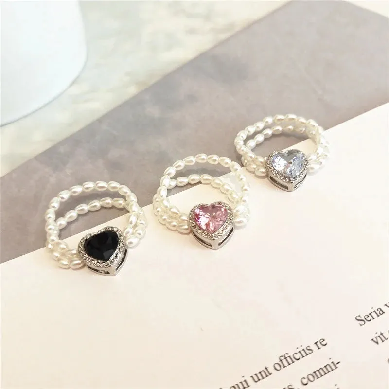 Pearl Bead Rings