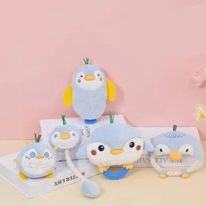 Penguin Squeak Plush Chew Toy