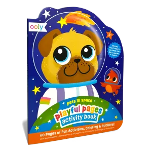 Playful Pages Activity Book: Pets in Space