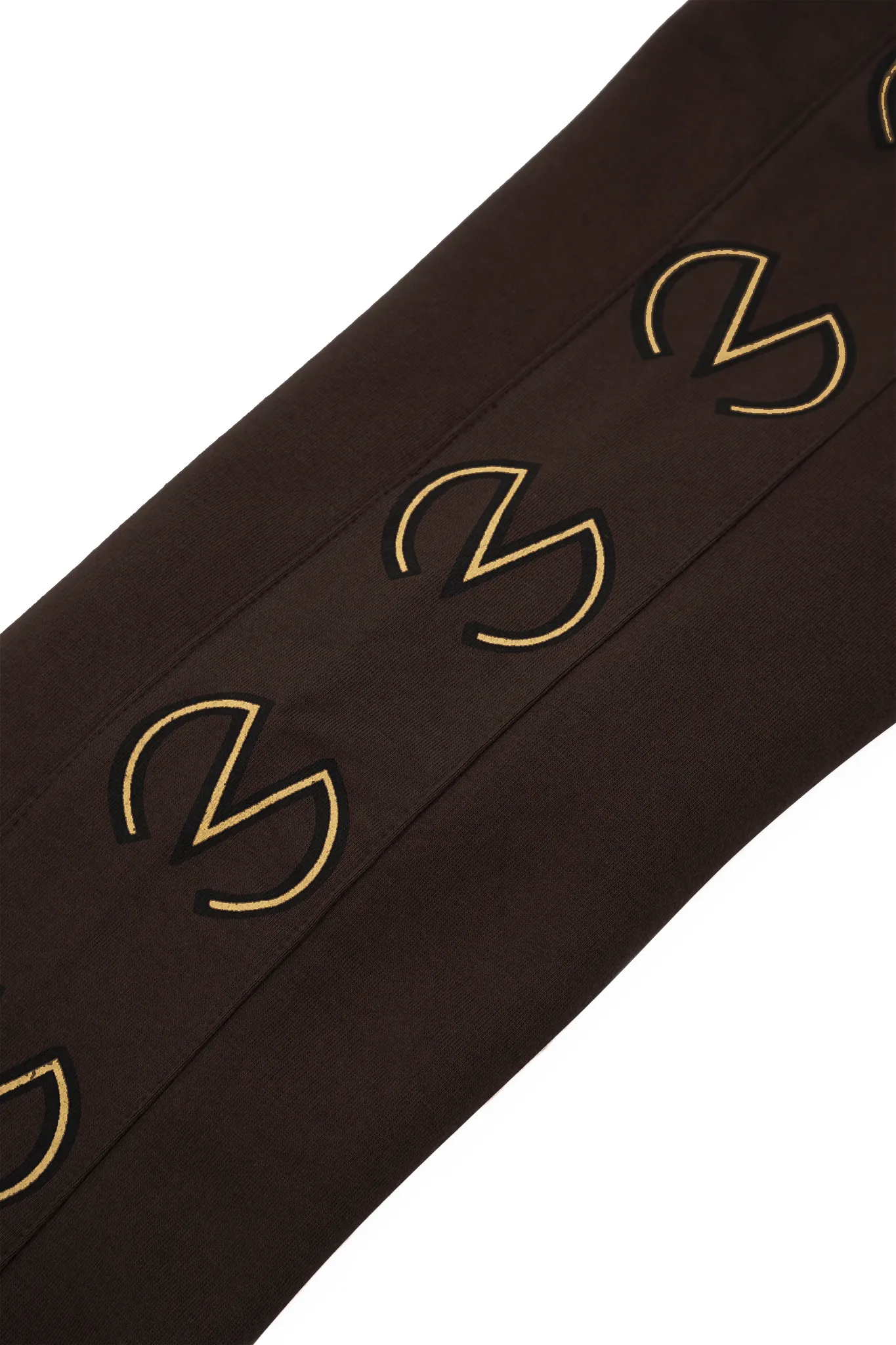 "M'$ & BEYOND" TRACK PANTS IN WOOD