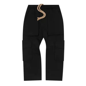 "PAINT SPLAT" LITTLE HUMAN CARGO PANTS IN CAVIAR