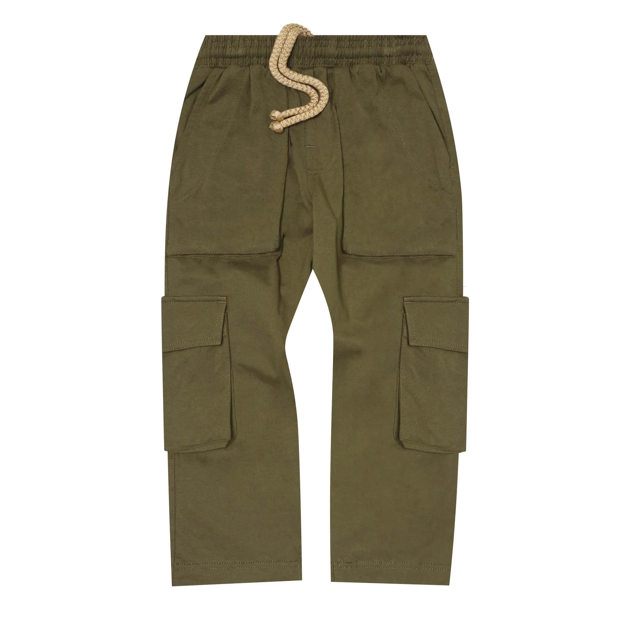 "PAINT SPLAT" LITTLE HUMAN CARGO PANTS IN OLIVE