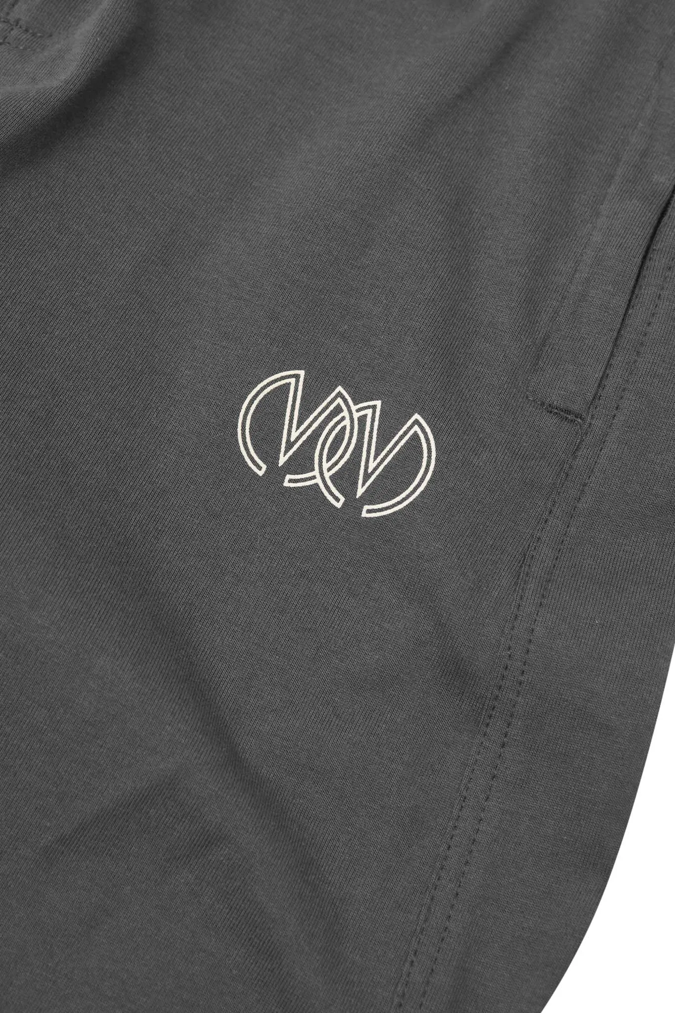 "TWIN M'$" BOOTCUT PANTS IN CHARCOAL GREY