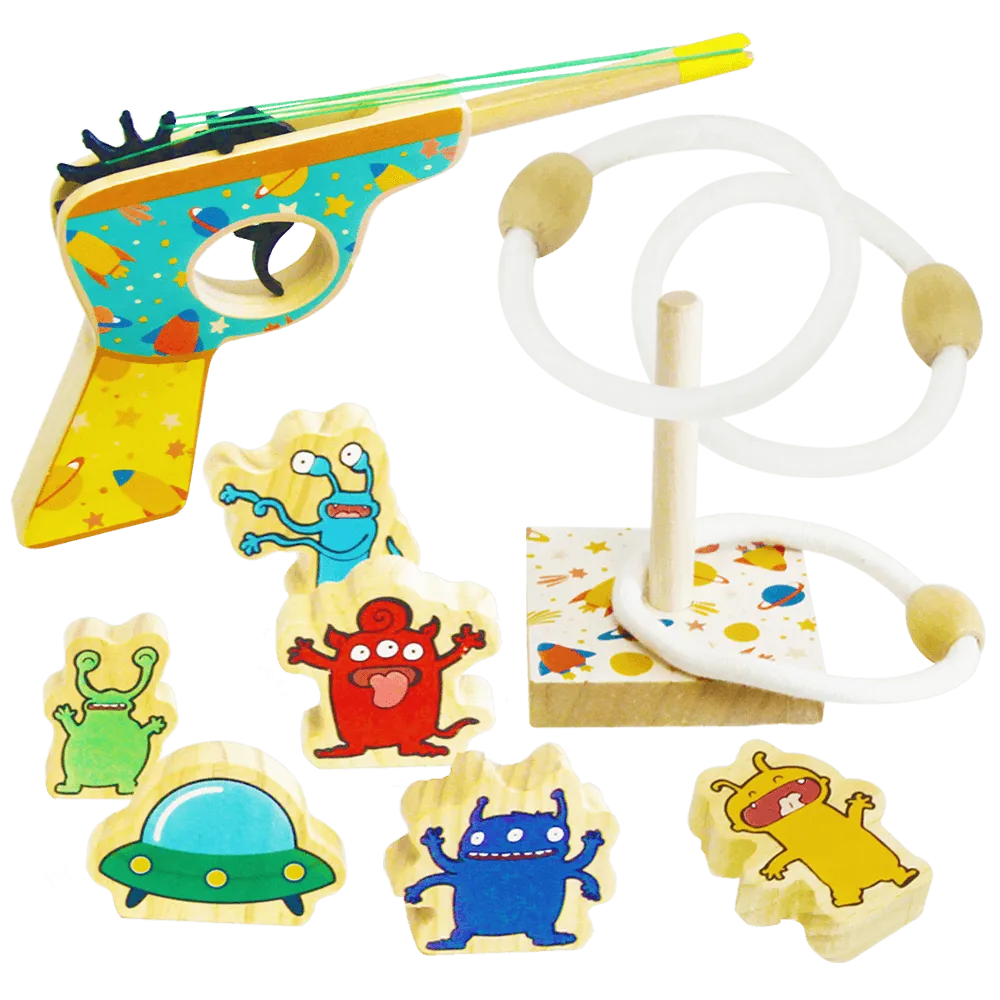 Rubber Band Blaster - Alien Game