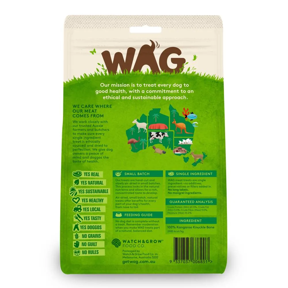 WAG Kangaroo Knuckle Bone Grain-Free Dog Treats 5ct