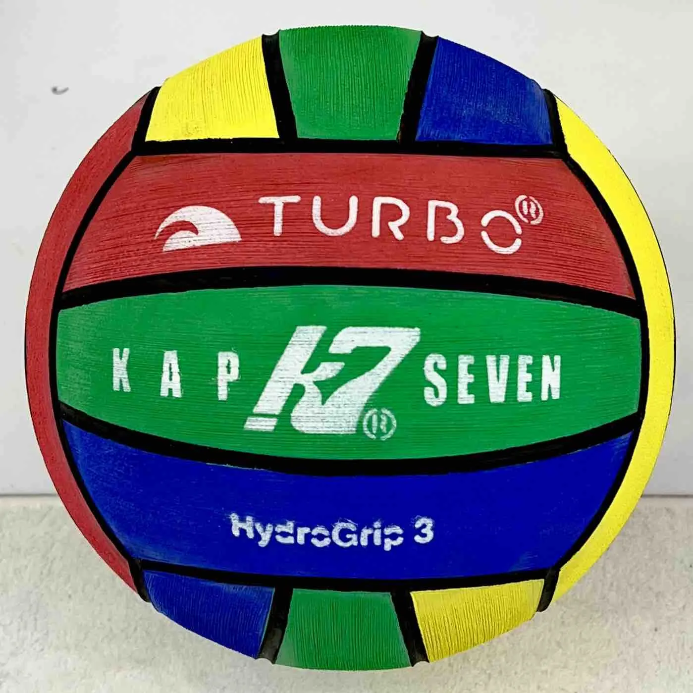 WP Ball - Turbo/Kap7 - HydroGrip 3 - Junior / School - Multi-Colour
