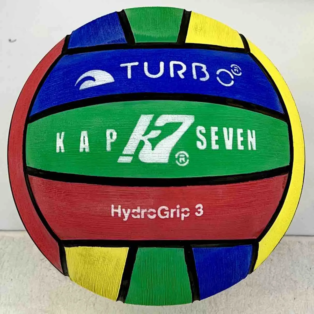 WP Ball - Turbo/Kap7 - HydroGrip 3 - Junior / School - Multi-Colour